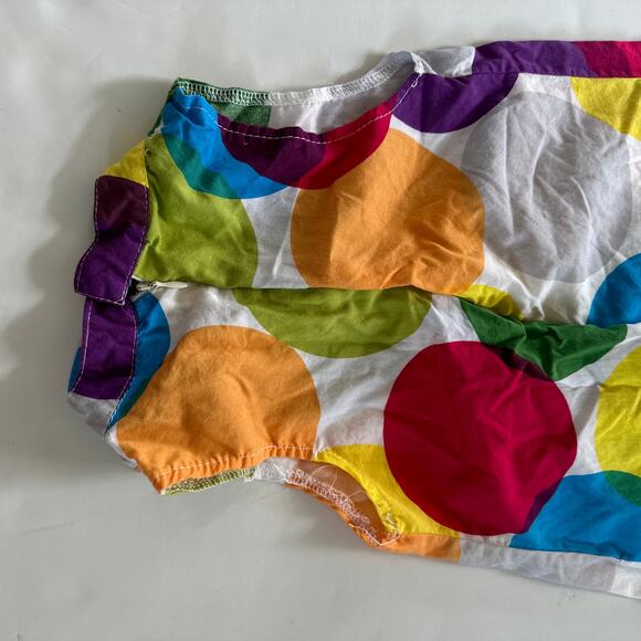 Anan Girls' Multicolor Polkadot Dress - Size 7 - Picture 5 of 9